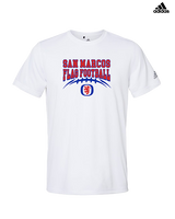 San Marcos HS Flag Football School Football - Mens Adidas Performance Shirt