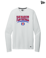 San Marcos HS Flag Football School Football - New Era Performance Long Sleeve