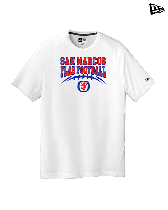 San Marcos HS Flag Football School Football - New Era Performance Shirt