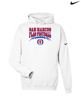 San Marcos HS Flag Football School Football - Nike Club Fleece Hoodie