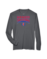 San Marcos HS Flag Football School Football - Performance Longsleeve