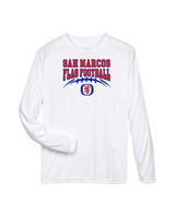 San Marcos HS Flag Football School Football - Performance Longsleeve