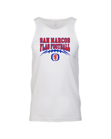 San Marcos HS Flag Football School Football - Tank Top