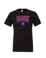 San Marcos HS Flag Football School Football - Tri-Blend Shirt