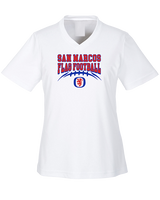 San Marcos HS Flag Football School Football - Womens Performance Shirt