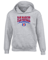 San Marcos HS Flag Football School Football - Youth Hoodie