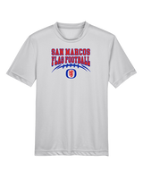 San Marcos HS Flag Football School Football - Youth Performance Shirt