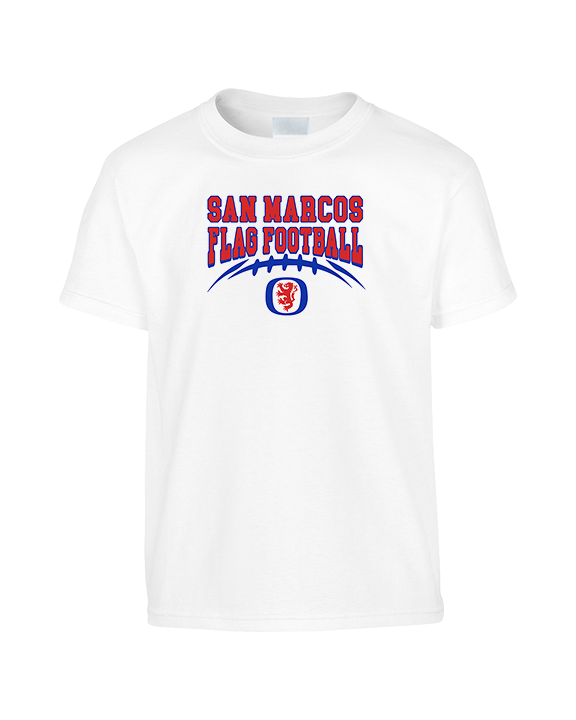 San Marcos HS Flag Football School Football - Youth Shirt
