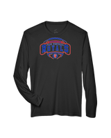 San Marcos HS Flag Football Toss - Performance Longsleeve