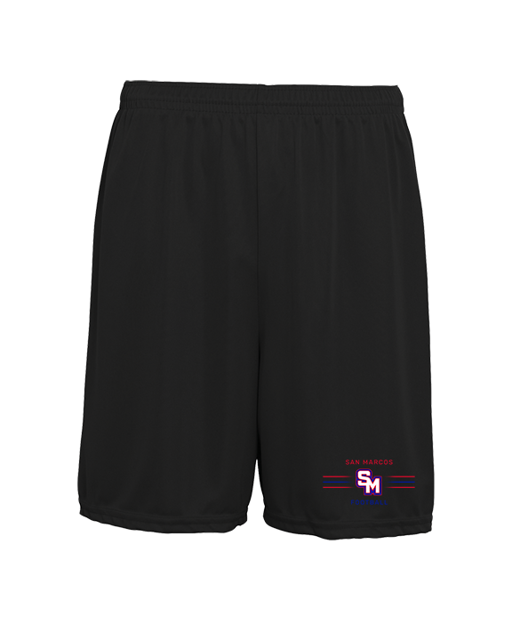 San Marcos HS Football Additional 02 - Mens 7inch Training Shorts