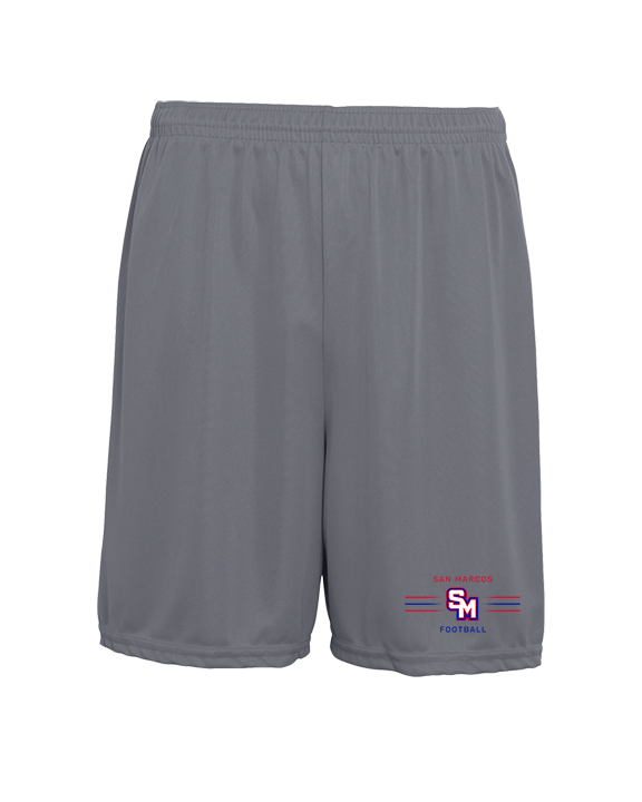 San Marcos HS Football Additional 02 - Mens 7inch Training Shorts