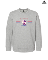 San Marcos HS Football Additional 02 - Mens Adidas Crewneck