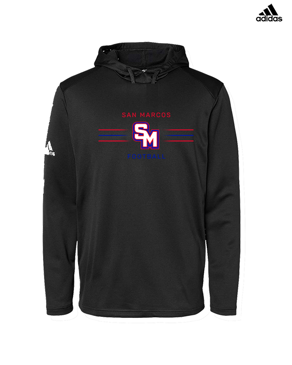 San Marcos HS Football Additional 02 - Mens Adidas Hoodie