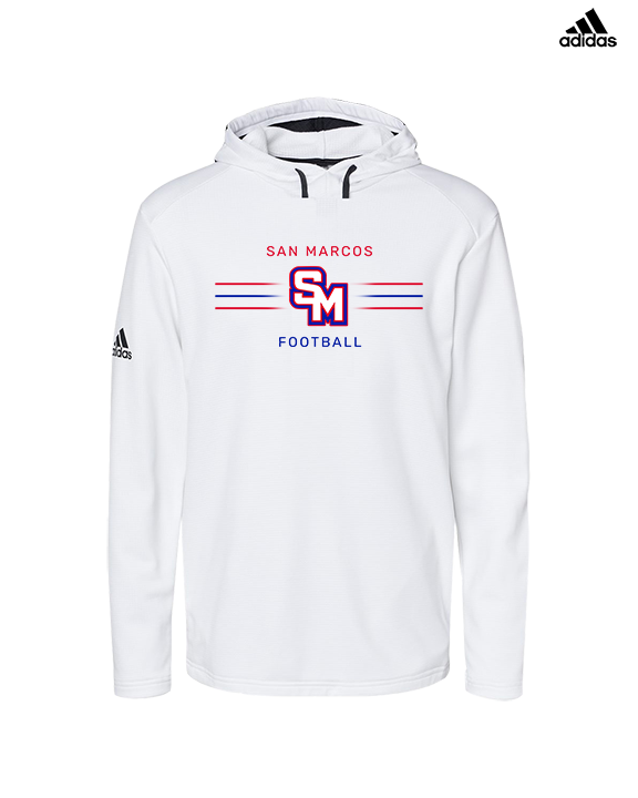 San Marcos HS Football Additional 02 - Mens Adidas Hoodie