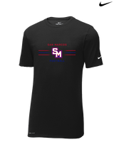San Marcos HS Football Additional 02 - Mens Nike Cotton Poly Tee