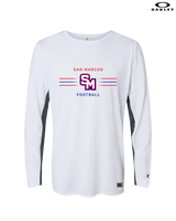 San Marcos HS Football Additional 02 - Mens Oakley Longsleeve