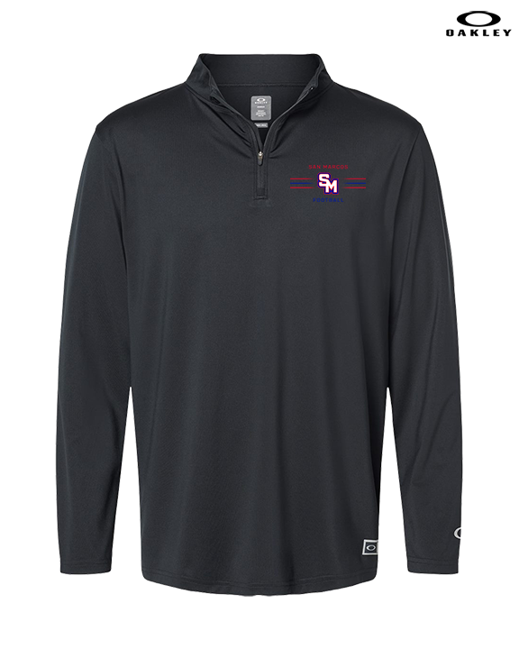 San Marcos HS Football Additional 02 - Mens Oakley Quarter Zip