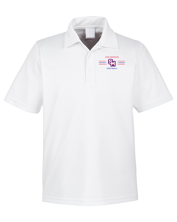 San Marcos HS Football Additional 02 - Mens Polo