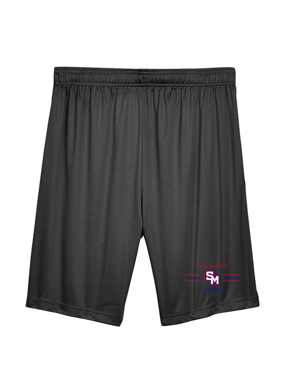 San Marcos HS Football Additional 02 - Mens Training Shorts with Pockets