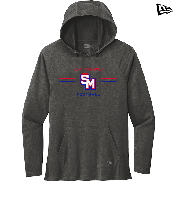 San Marcos HS Football Additional 02 - New Era Tri-Blend Hoodie