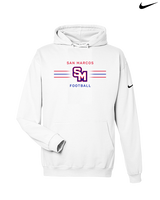 San Marcos HS Football Additional 02 - Nike Club Fleece Hoodie