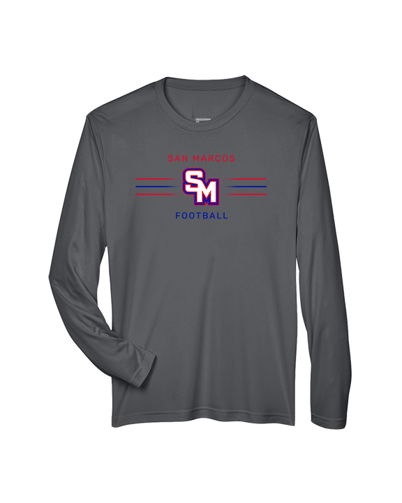 San Marcos HS Football Additional 02 - Performance Longsleeve
