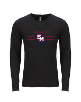 San Marcos HS Football Additional 02 - Tri-Blend Long Sleeve