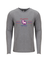 San Marcos HS Football Additional 02 - Tri-Blend Long Sleeve