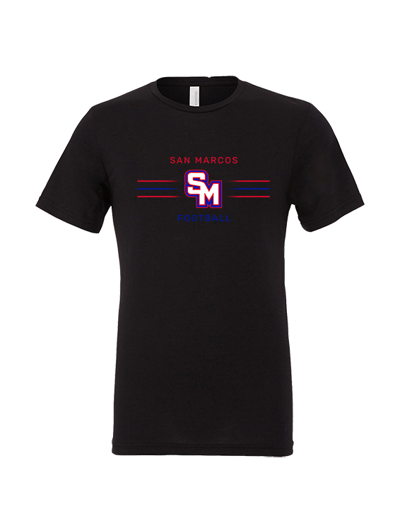 San Marcos HS Football Additional 02 - Tri-Blend Shirt