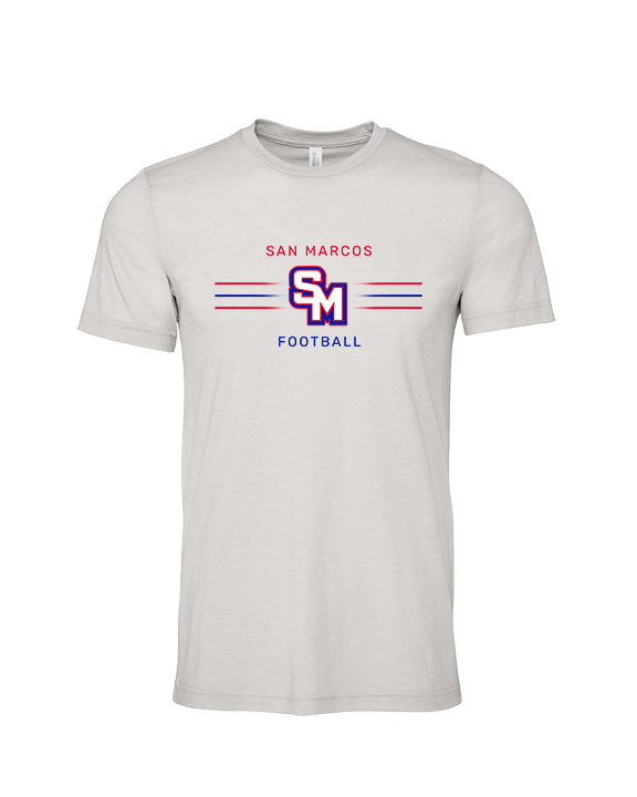San Marcos HS Football Additional 02 - Tri-Blend Shirt