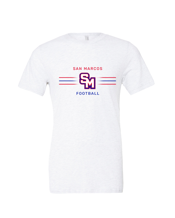 San Marcos HS Football Additional 02 - Tri-Blend Shirt