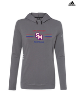 San Marcos HS Football Additional 02 - Womens Adidas Hoodie