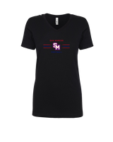 San Marcos HS Football Additional 02 - Womens Vneck