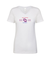 San Marcos HS Football Additional 02 - Womens Vneck