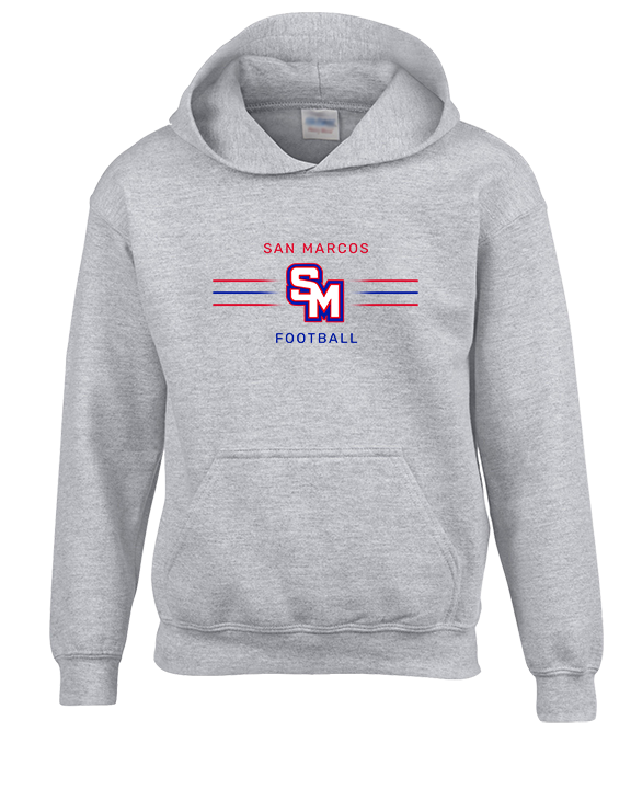 San Marcos HS Football Additional 02 - Youth Hoodie