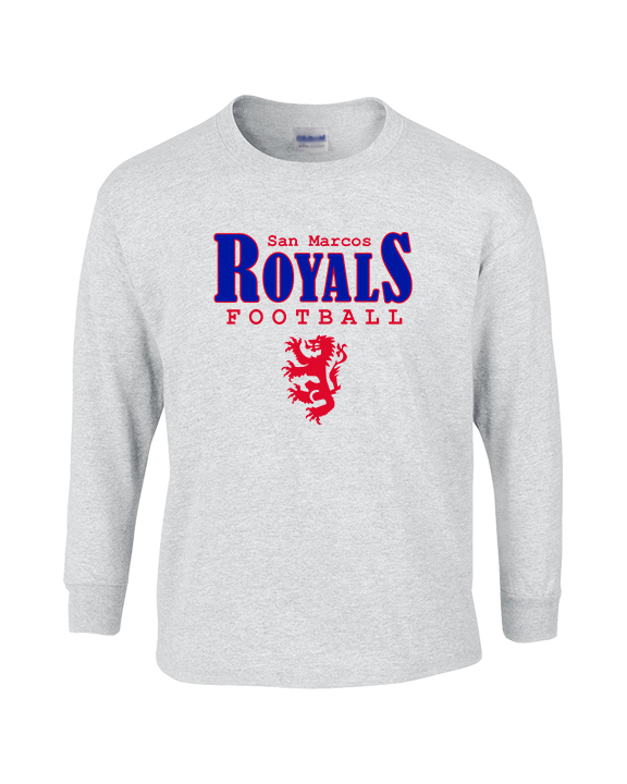 San Marcos HS Football Additional 03 - Cotton Longsleeve