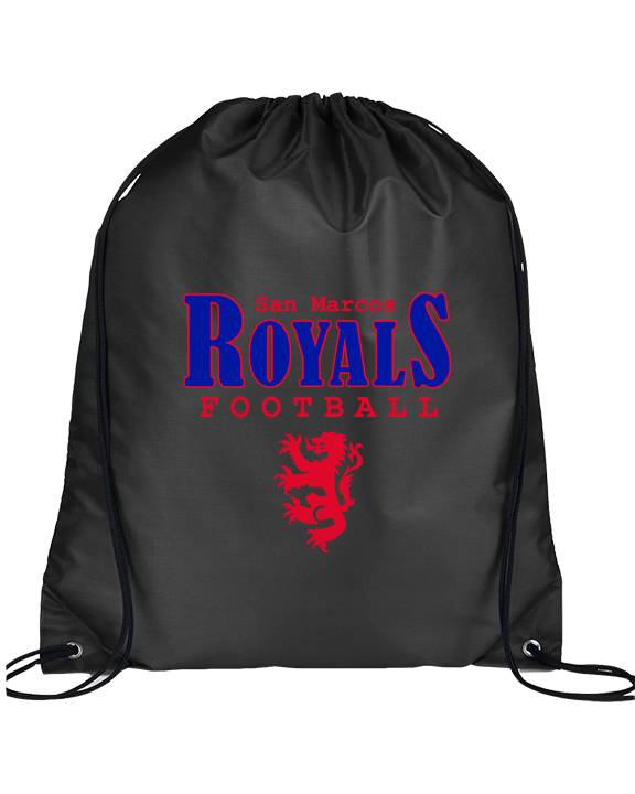 San Marcos HS Football Additional 03 - Drawstring Bag