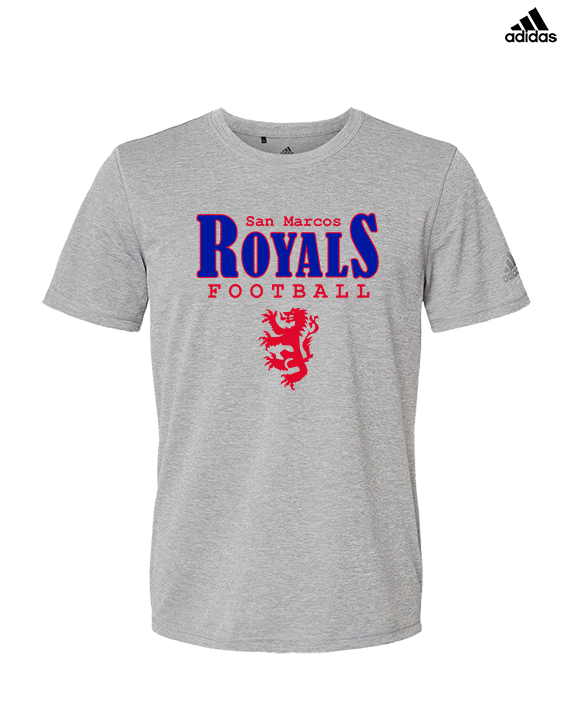 San Marcos HS Football Additional 03 - Mens Adidas Performance Shirt