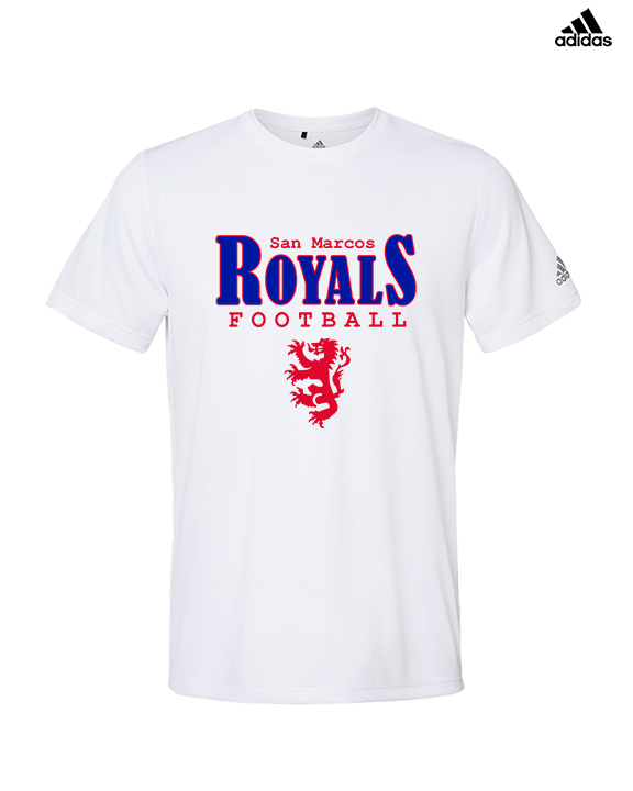 San Marcos HS Football Additional 03 - Mens Adidas Performance Shirt