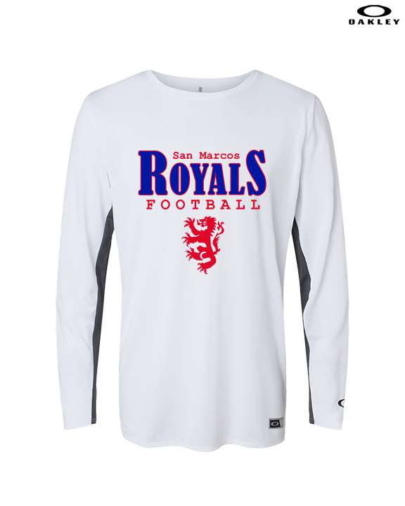 San Marcos HS Football Additional 03 - Mens Oakley Longsleeve