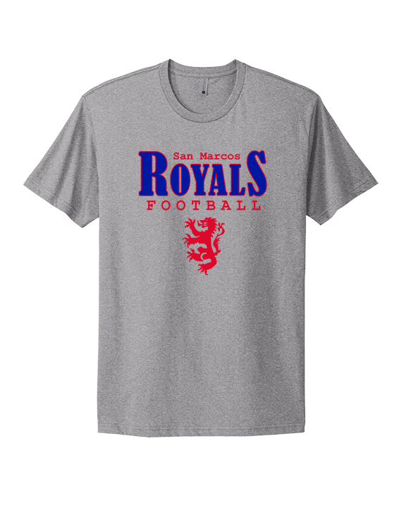 San Marcos HS Football Additional 03 - Mens Select Cotton T-Shirt