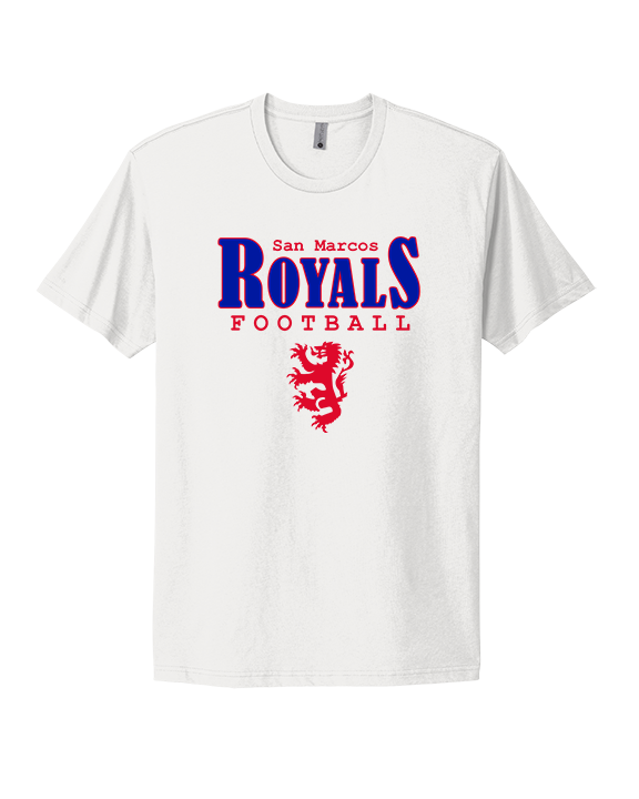 San Marcos HS Football Additional 03 - Mens Select Cotton T-Shirt