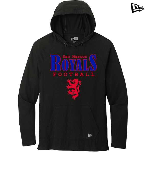 San Marcos HS Football Additional 03 - New Era Tri-Blend Hoodie