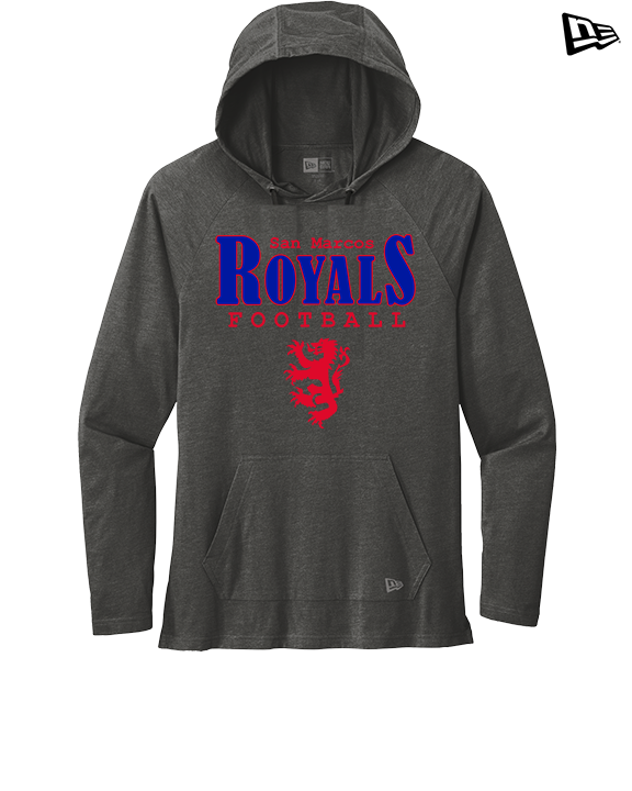 San Marcos HS Football Additional 03 - New Era Tri-Blend Hoodie