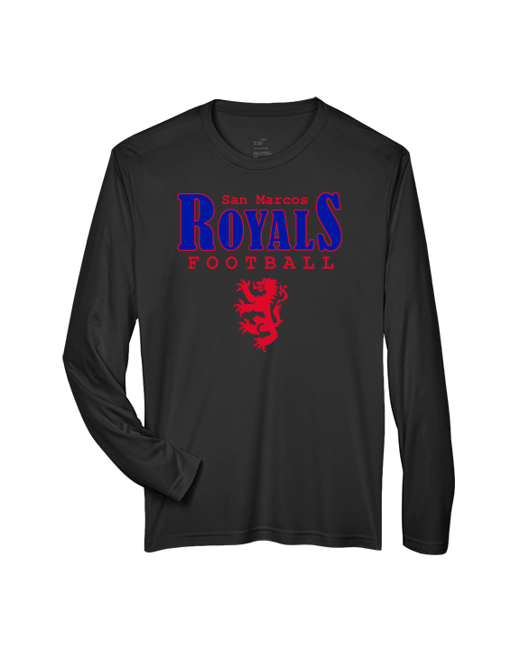 San Marcos HS Football Additional 03 - Performance Longsleeve