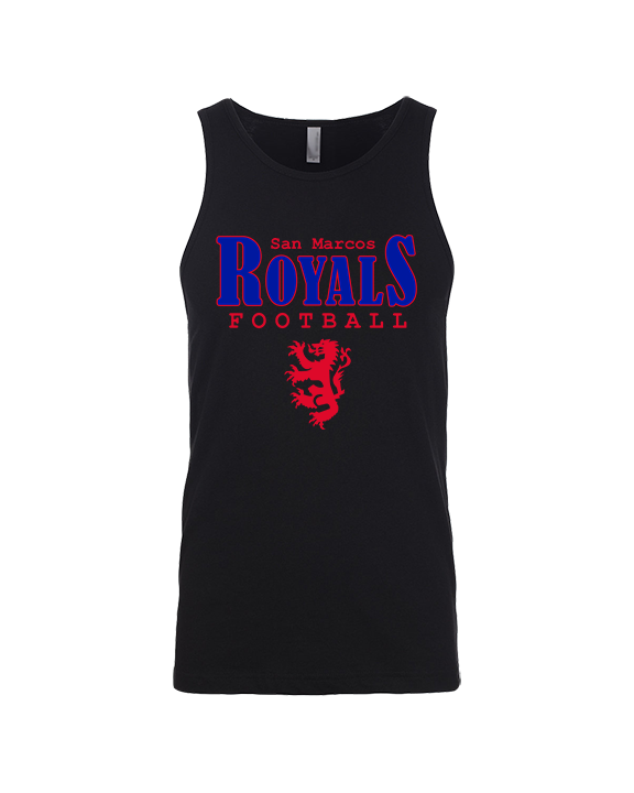 San Marcos HS Football Additional 03 - Tank Top