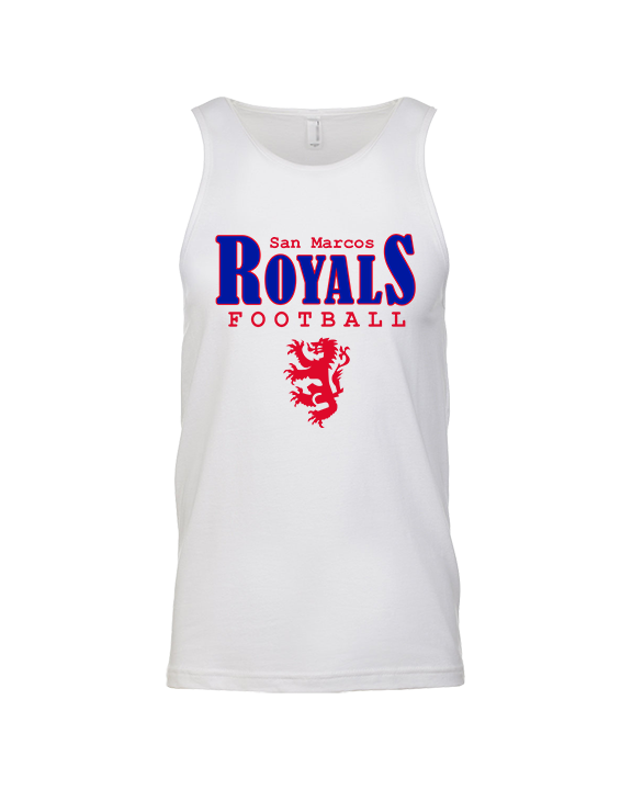 San Marcos HS Football Additional 03 - Tank Top