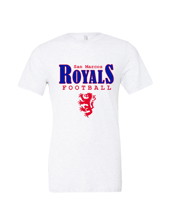 San Marcos HS Football Additional 03 - Tri-Blend Shirt