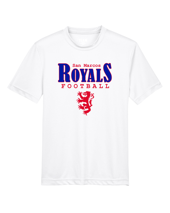 San Marcos HS Football Additional 03 - Youth Performance Shirt