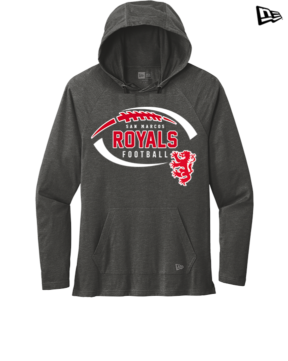 San Marcos HS Football Additional 04 - New Era Tri-Blend Hoodie